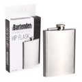 Stainless Steel Hip Flask 8Oz/236ml - Satin / Satin