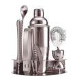 8 Piece Stainless Steel Cocktail Set With Stand