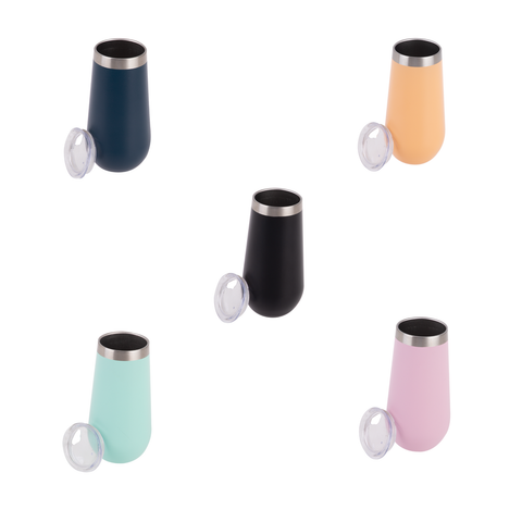 Oasis Stainelss Steel Double Wall Insulated Champagne Flute