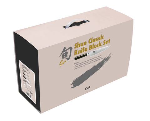 Shun Classic 7 Piece Knife Block Set