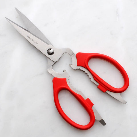 Red Take-Apart Kitchen Scissors 8 Inch/20.3cm