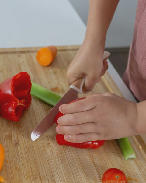 Kiddikutter Child Safe Knife - Dusky Rose