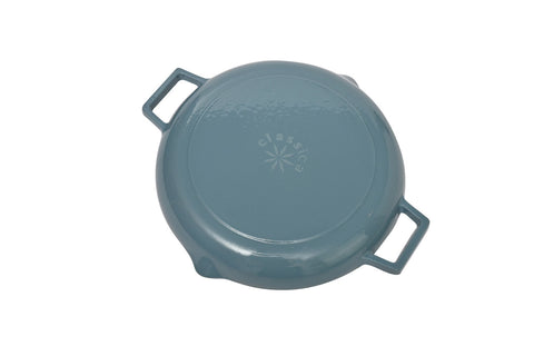 Classica Cast Iron Grill Pan 31Cm, Sky Blue