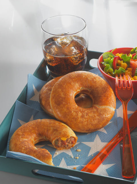 Snack Collection Accessory Plates - Bagels