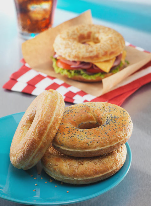 Snack Collection Accessory Plates - Bagels