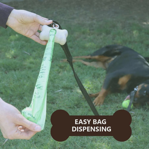 White Magic Doggy Bag Holder