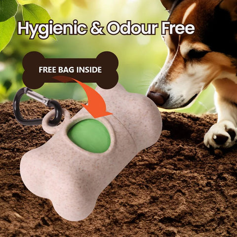 White Magic Doggy Bag Holder