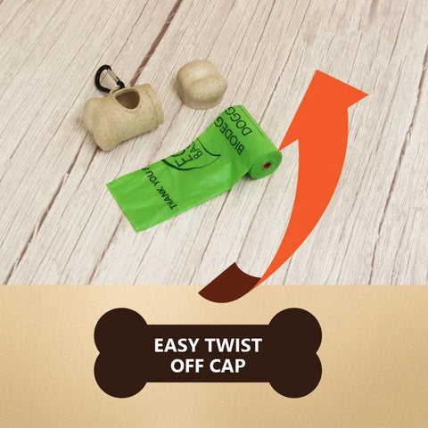 White Magic Doggy Bag Holder