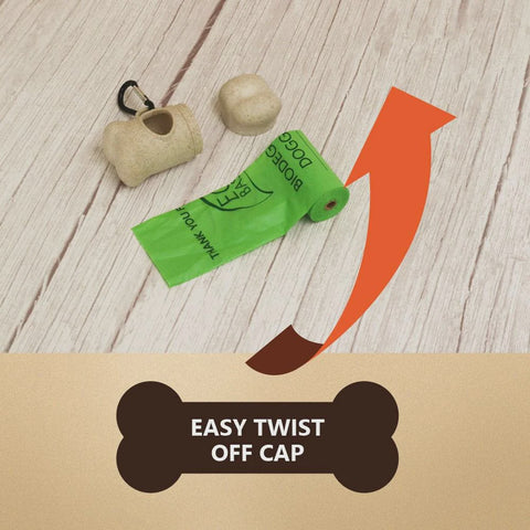 White Magic Doggy Bag Holder