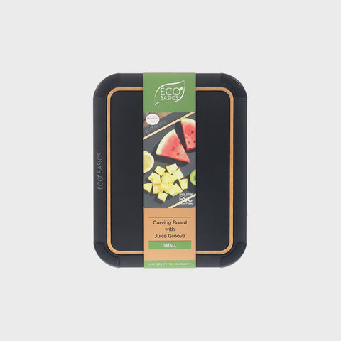 Eco Basics Caving Board with Juice Groove - Black