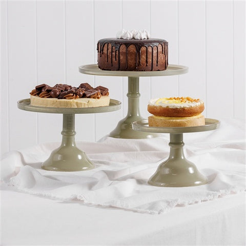 Torte Cake Stand 29x18cm Sage