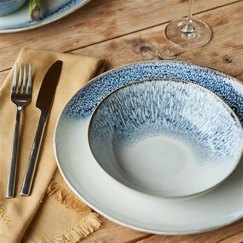 Atol Dinner Plate 27cm Set of 4 Deep Blue