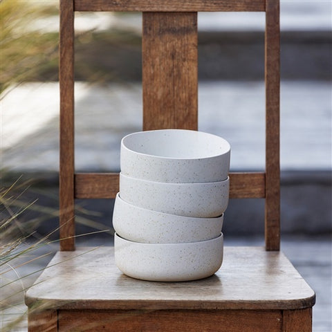 Domus Bowl 16.5cm Ecru Set of 4
