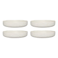 Domus Dinner Bowl 21.5cm Ecru Set of 4