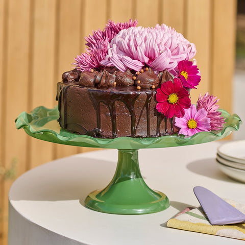 Ruffle Cake Stand 33cm Meadow