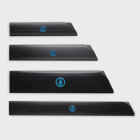 Black 4 Piece Edge Guard Set