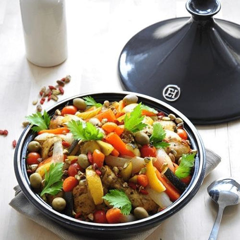 Ceramics Tagine 32cm Charcoal