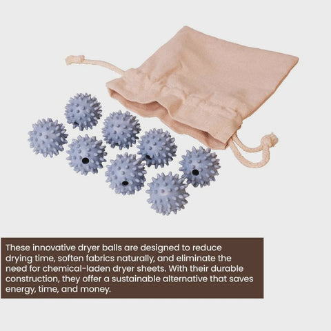 Eco Basics Laundry & Dryer Balls 8Pcs