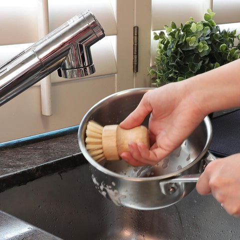 Eco Basics Plastic Free Pot Brush