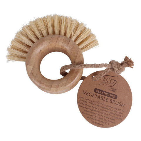 White Magic Eco Basics Plastic Free Vegetable Brush