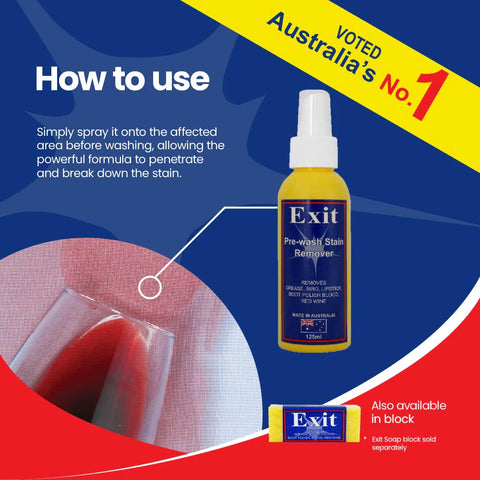 Exit Pre-Wash Stain Remover