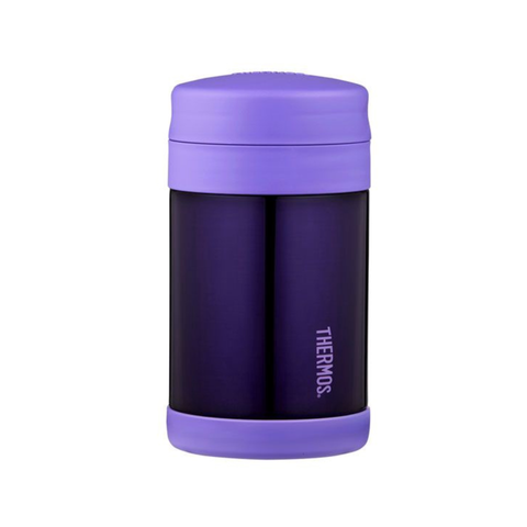470ml Funtainer Stainless Steel Vacuum Insulated Food Jar W/ Spoon - 2 Colors