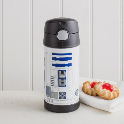 355Ml Funtainer Vacuum Insulated Drink Bottle - Star Wars R2D2