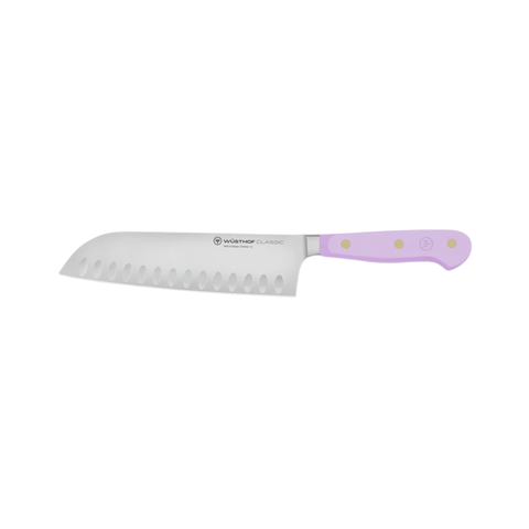 Classic Colour Purple Yam Santoku Knife 17cm