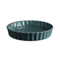 Deep Flan Dish 29cm - Blue Flame