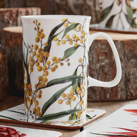 Australian Floral Emblems Wattle Can Mug