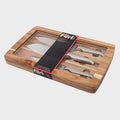 Pro Acacia Knife Set 3 Piece
