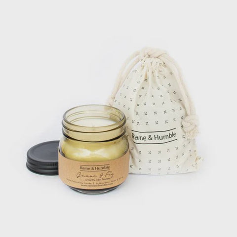 Scented Soy Candle/Jar Guava & Fig
