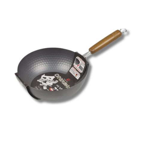 Rust-Proof Iron Stir-Frying Pan 22cm