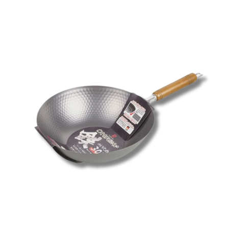 Rust-Proof Iron Stir-Frying Pan/Wok 30cm