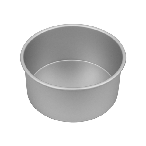 Silver Anodised Round Deep Pan 20X10Cm