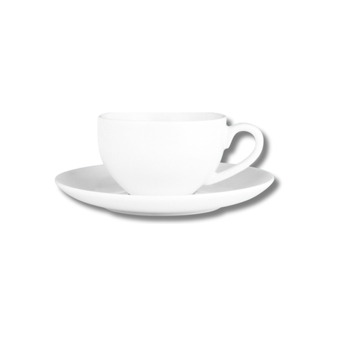 Coupe Demi Cup & Saucer 100ml New Bone