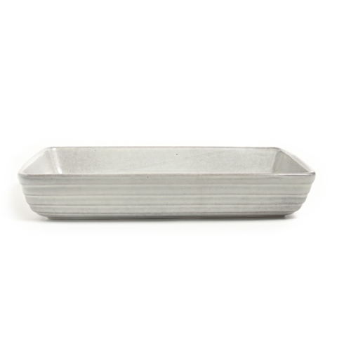 Rectangle Baker 32X21X6Cm, Reactive Grey Color