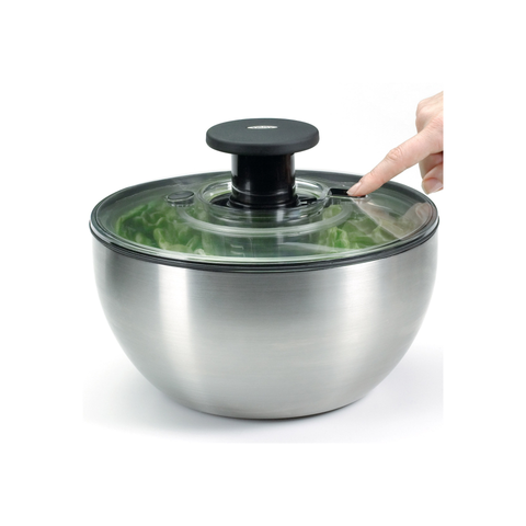 Steel Salad Spinner