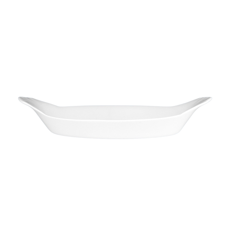Oval Au Gratin Dish19.5cm - New Bone