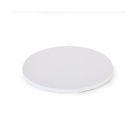 Drum Cake Boards Round - White 8 Inch