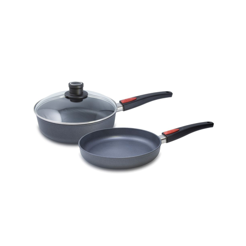 Diamond Lite 28cm Fry Pan & 28cm Saute With Lid Set 3 Piece