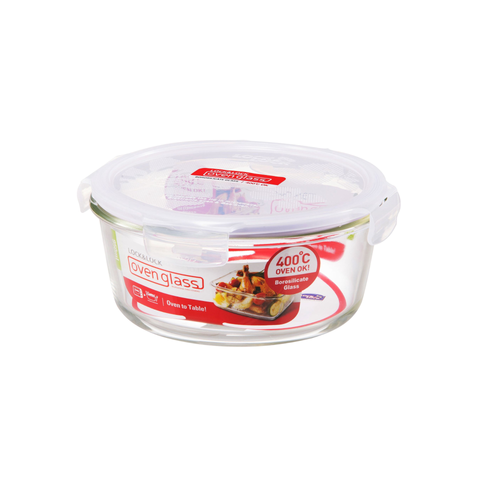 Euro Glass Boroseal Heat Resistant Glass Round - 950ml
