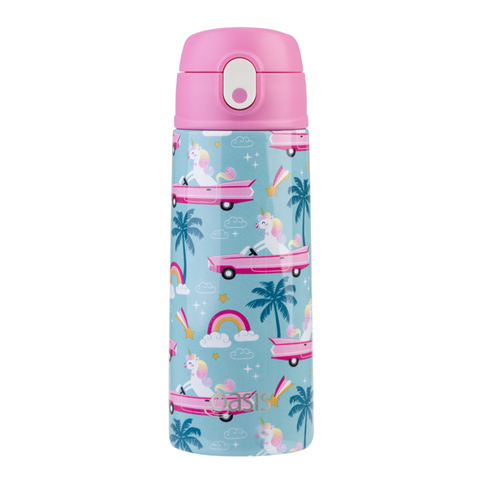 Kid's Drink Bottle with Sipper - 550ml (8 Colors)