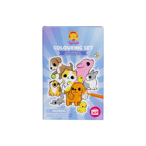 Colouring Set - Baby Animals