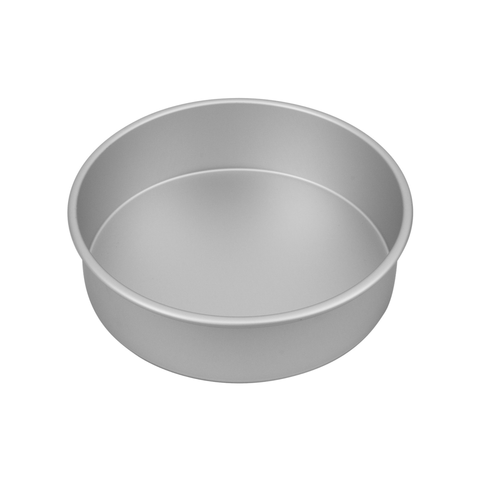 Silver Anodised Round Cake Pan 25X7.5cm