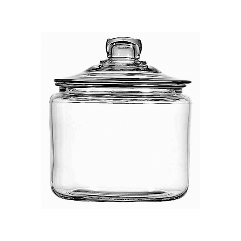 Heritage Jar with Glass Lid 21x17.5cm - 3L