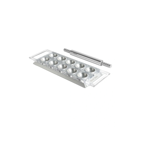 Ravioli Tablet w/Rolling Pin  - Silver