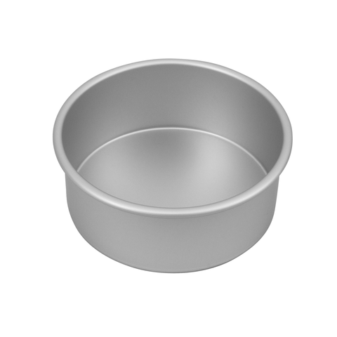 Silver Anodised Round Cake Pan 17.5X7.5cm