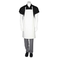 Short PVC Bib Apron / Black