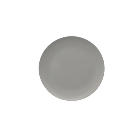 Single Colour Melamine Plate, 20cm - Dusty Grey